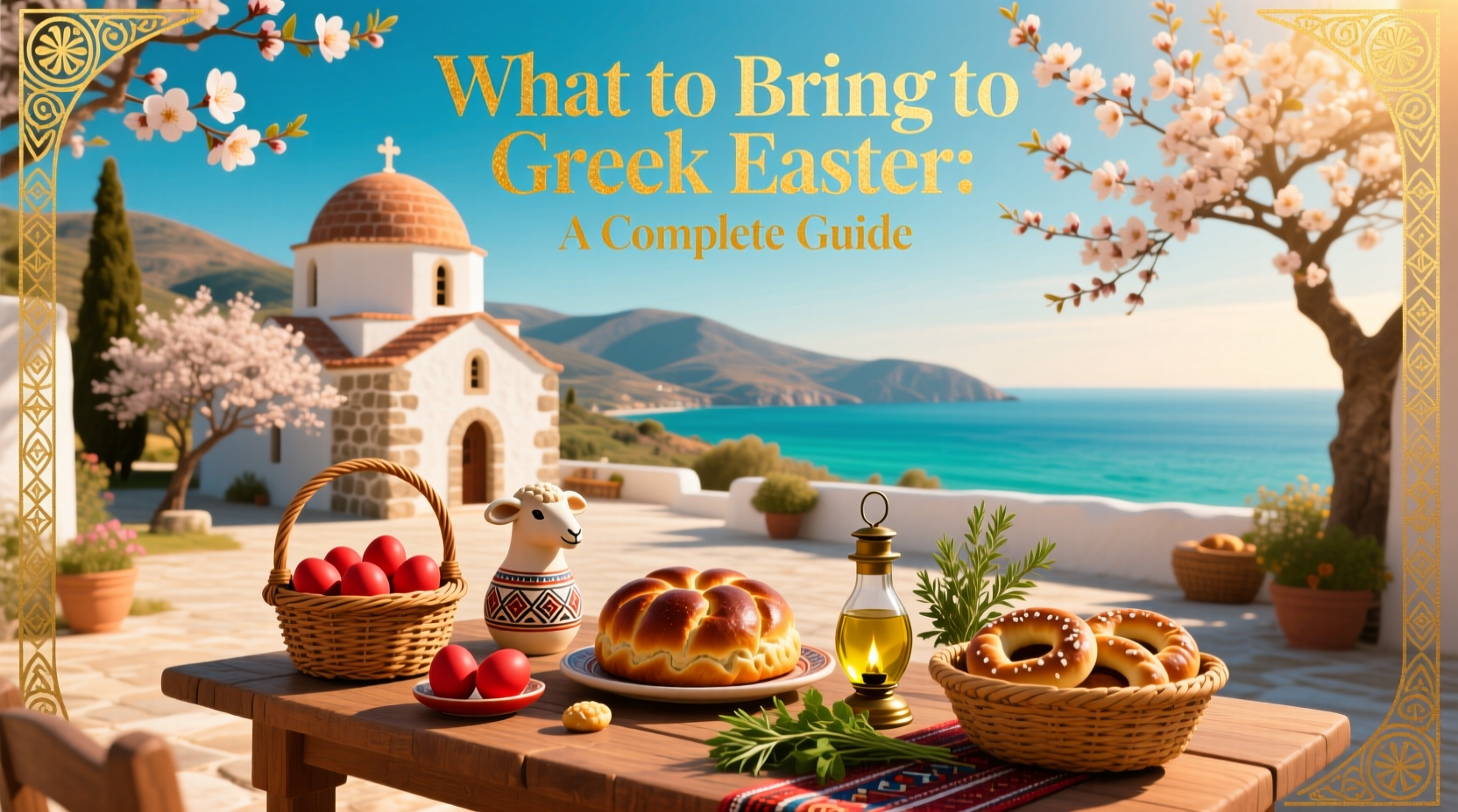 what to bring to greek easter
