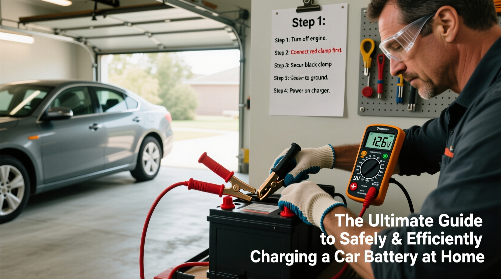 The Ultimate Guide To Safely And Efficiently Charging A Car Battery At Home