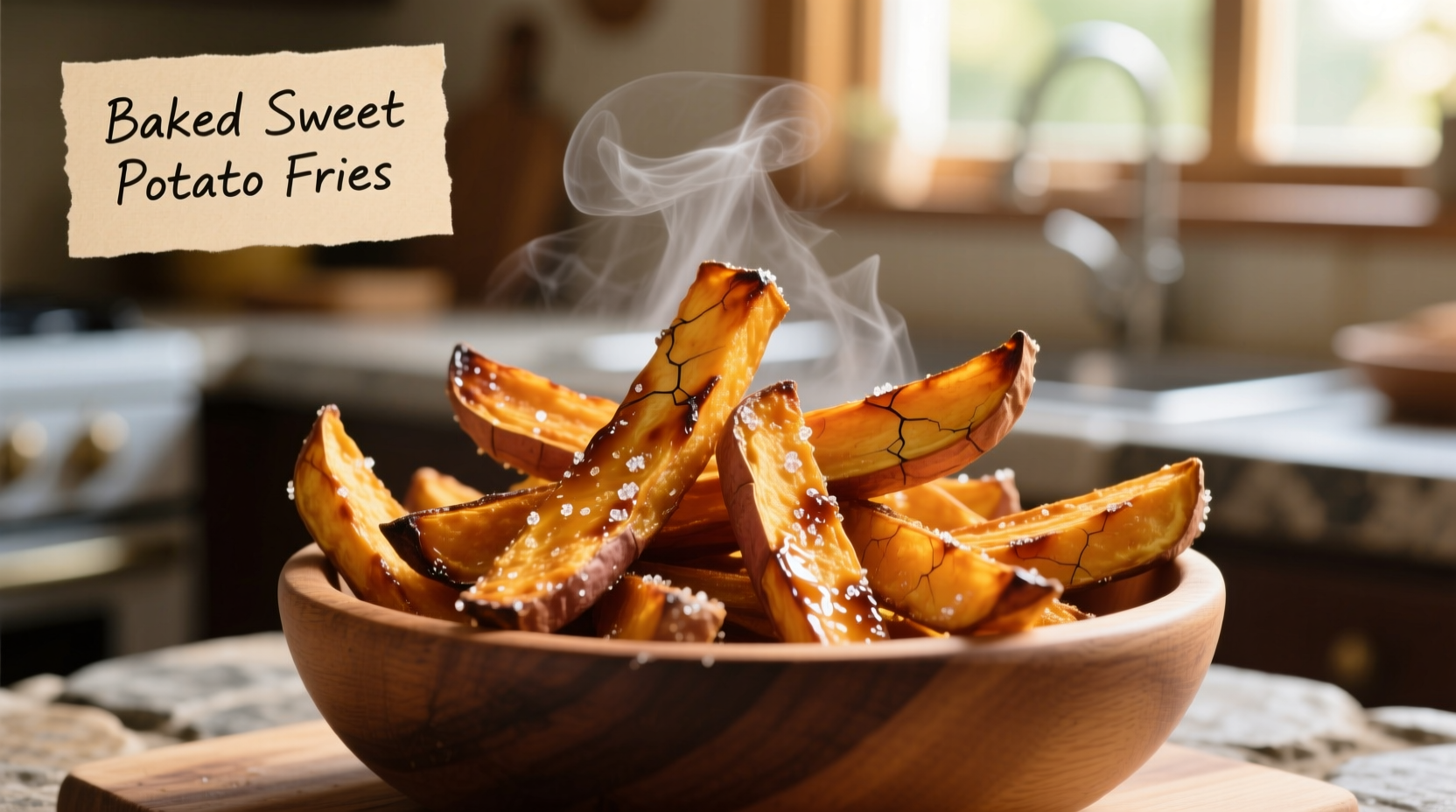 baked sweet potato fries