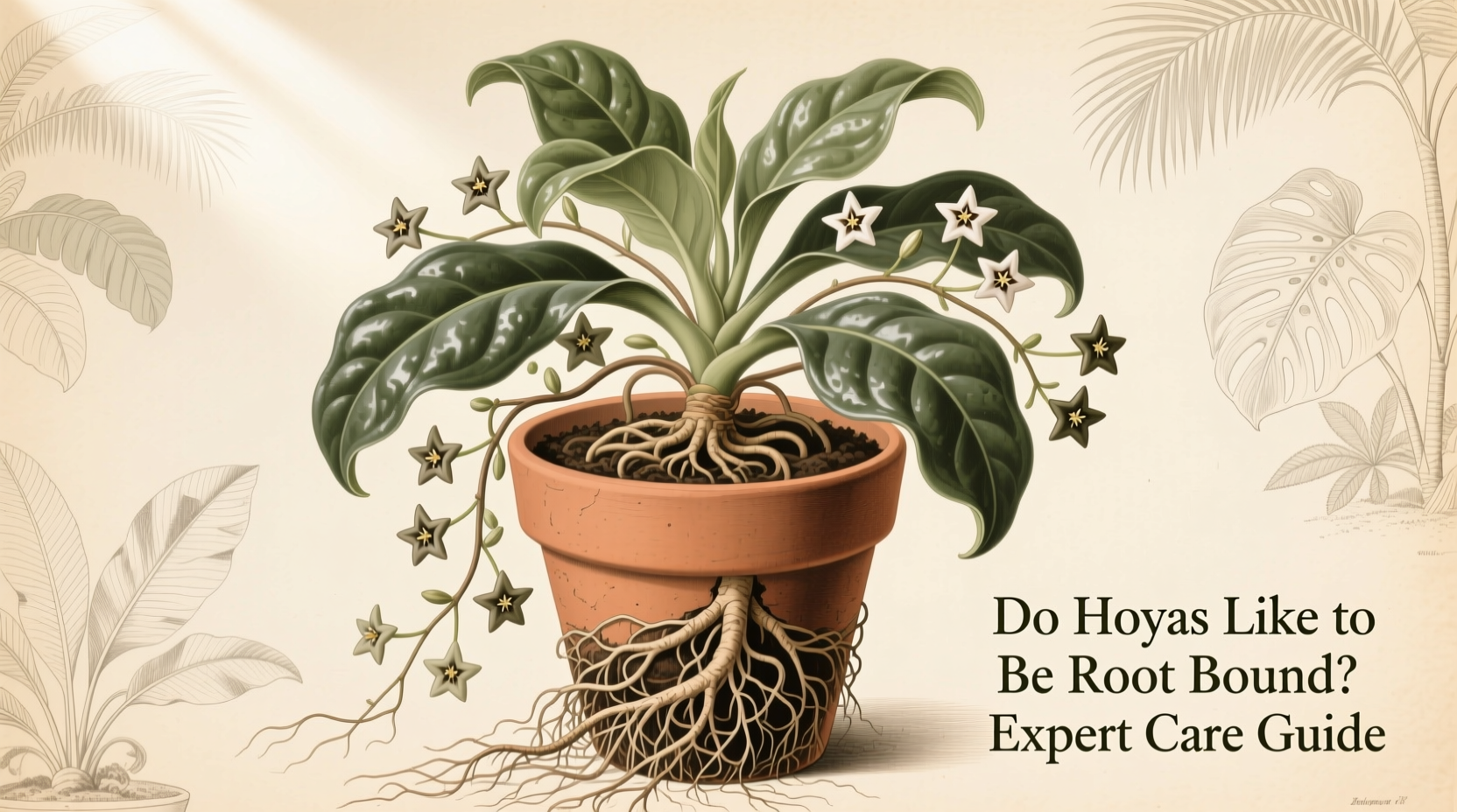 do hoyas like to be root bound