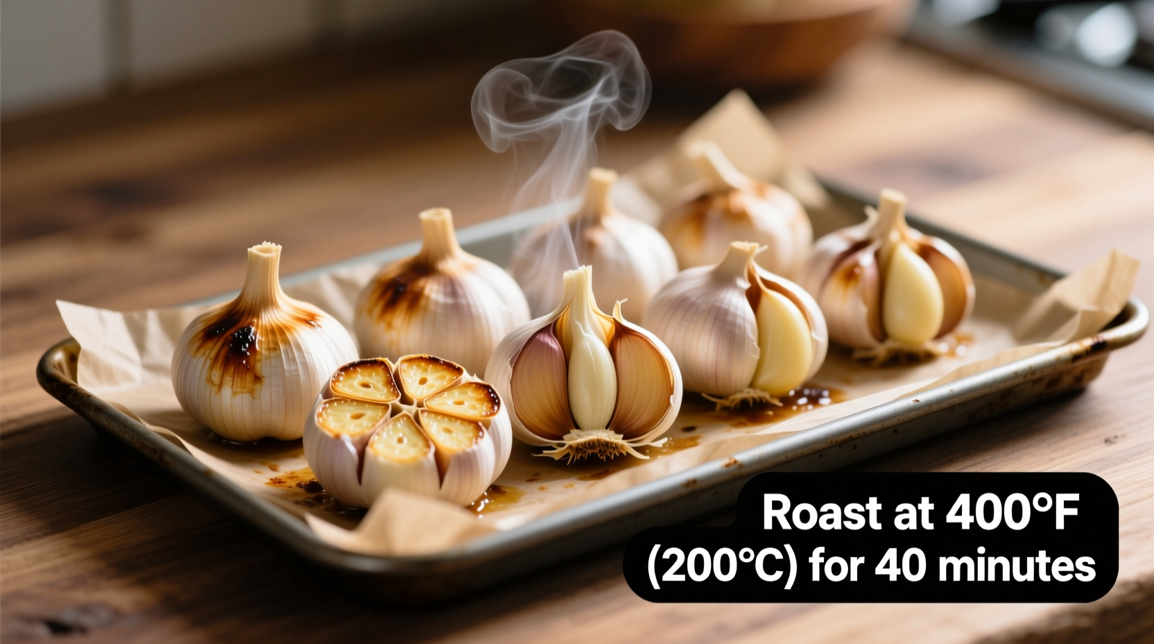 how do i roast garlic in the oven