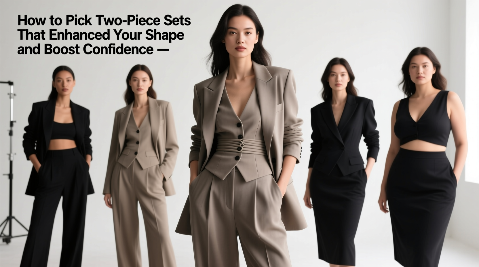 how to pick two piece sets that enhance your shape and boost confidence