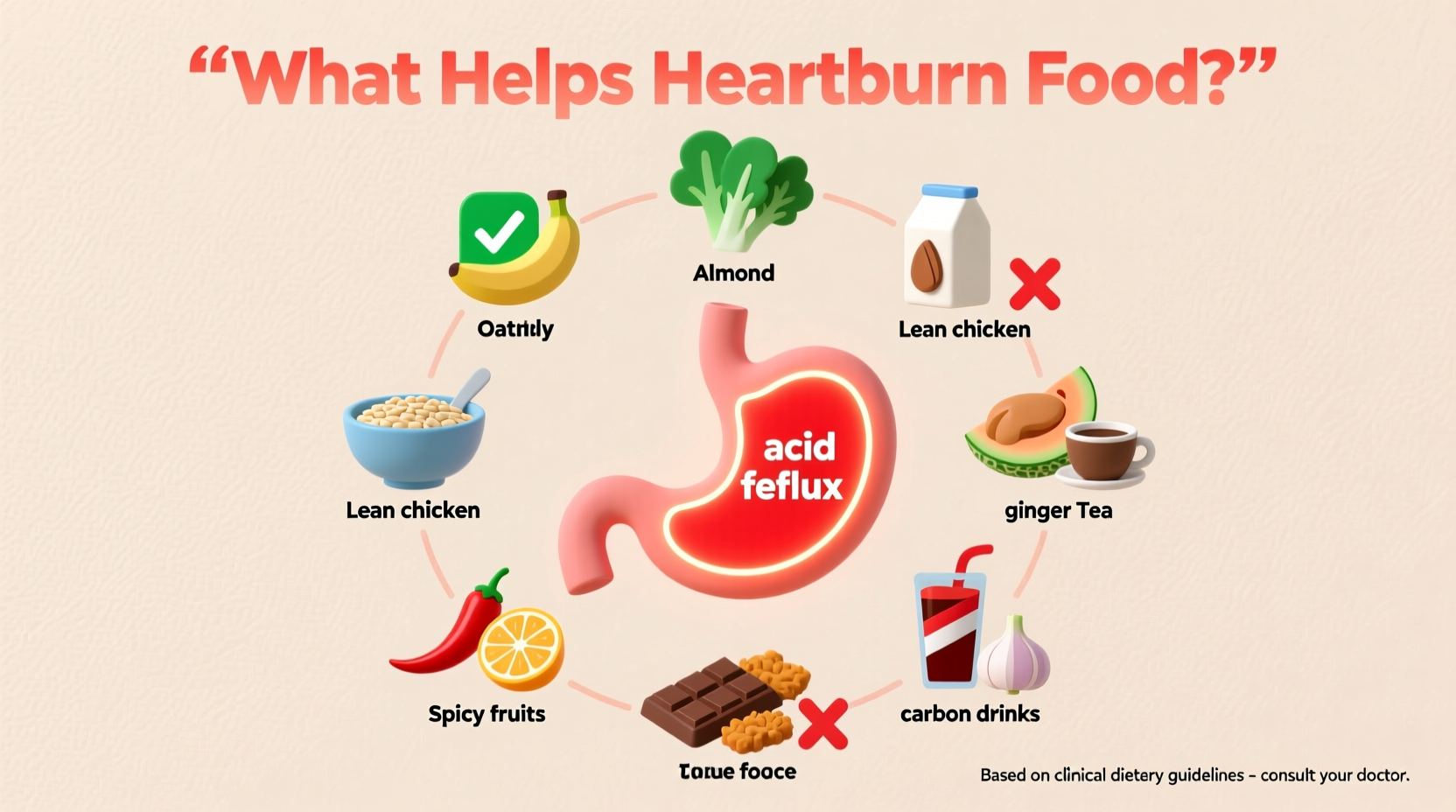 Best Heartburn Relief Foods: What Helps Heartburn Immediately