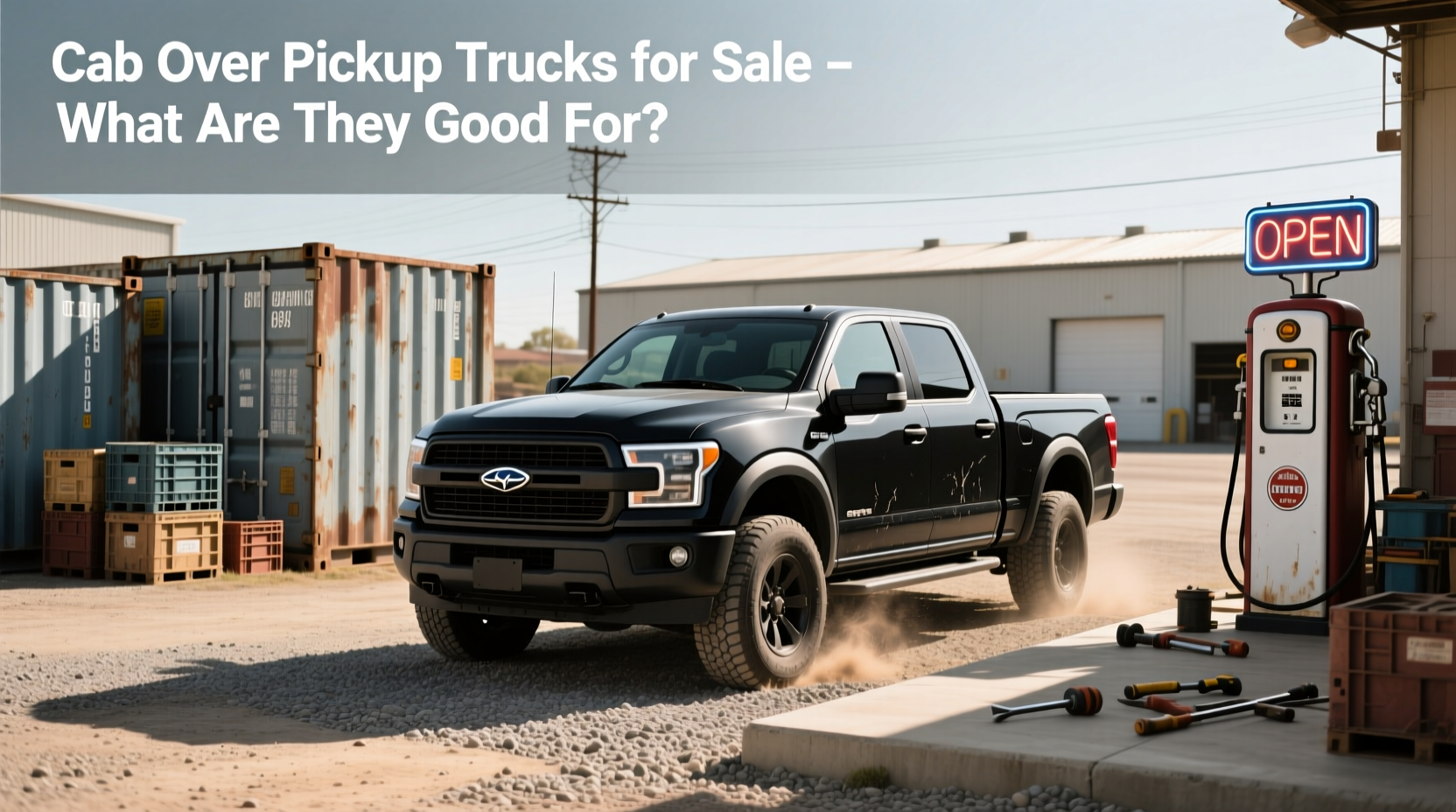 Cab Over Pickup Trucks for Sale: What to Look For