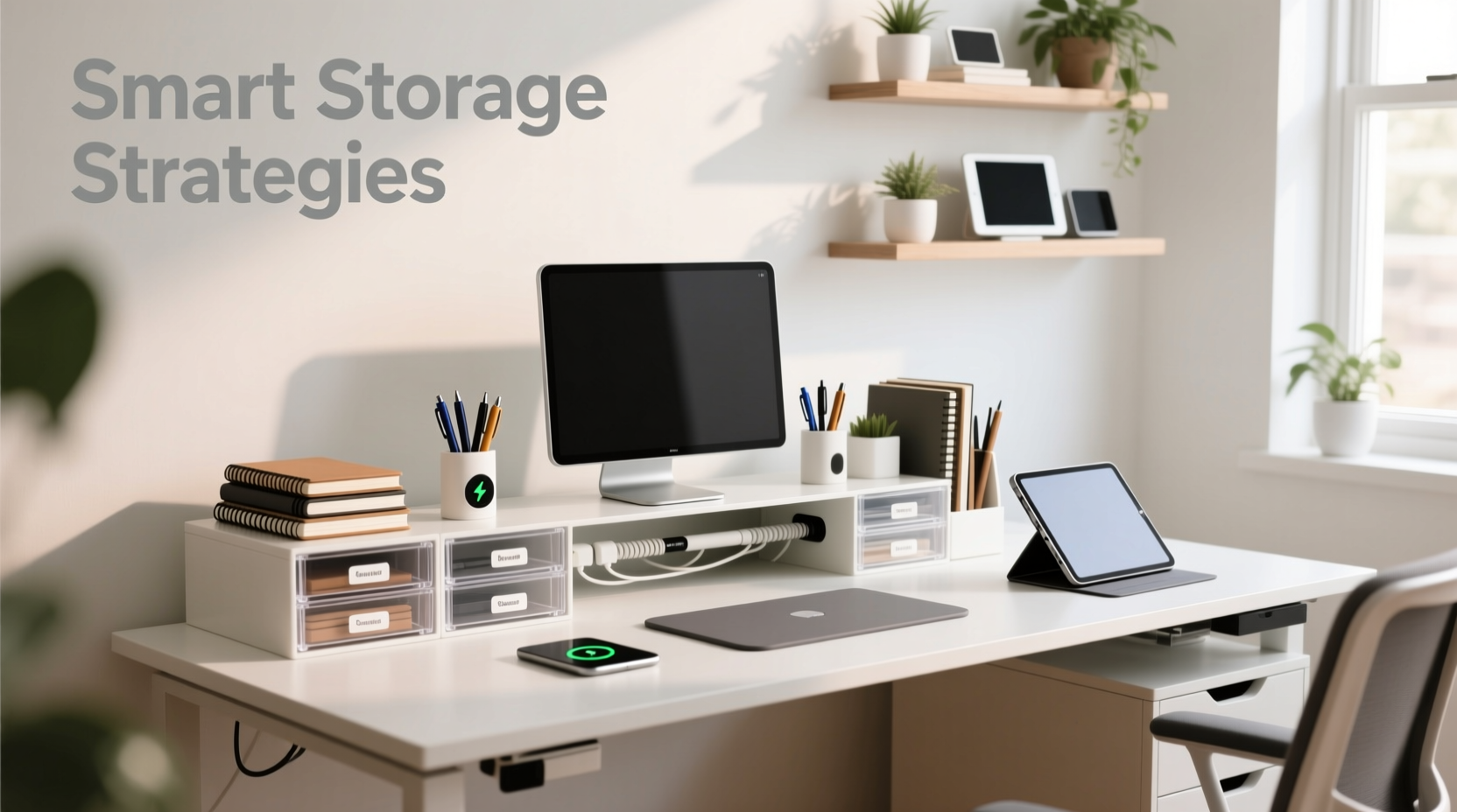 smart strategies to maximize storage and efficiency using desktop organizers