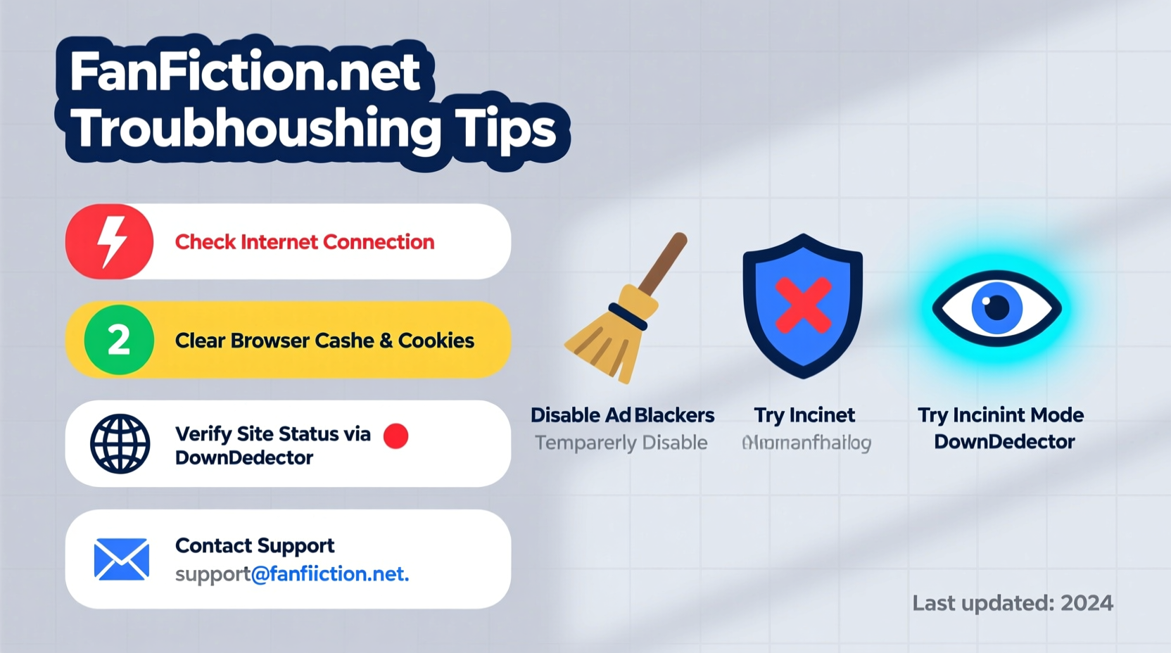 fanfiction net not working troubleshooting tips common issues