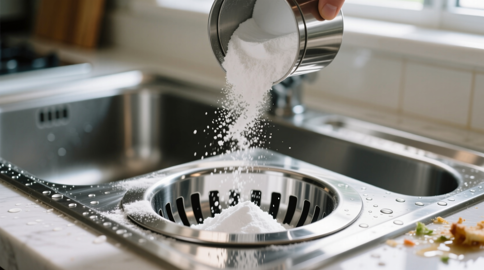 baking soda for garbage disposal