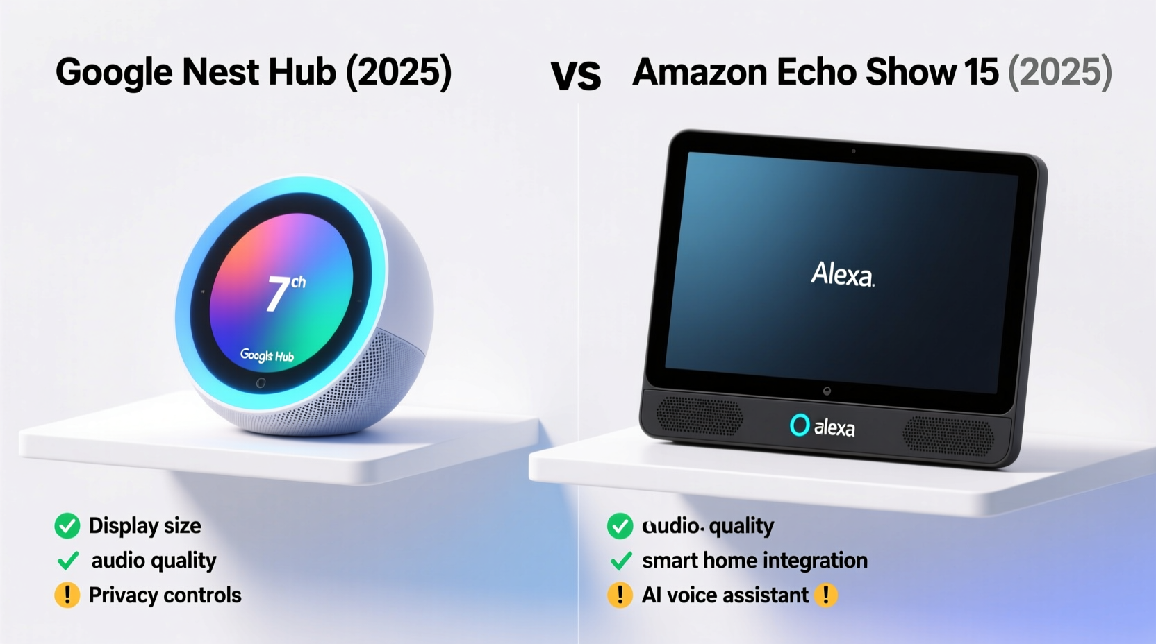 google nest hub vs echo show is one really worth the upgrade in 2025