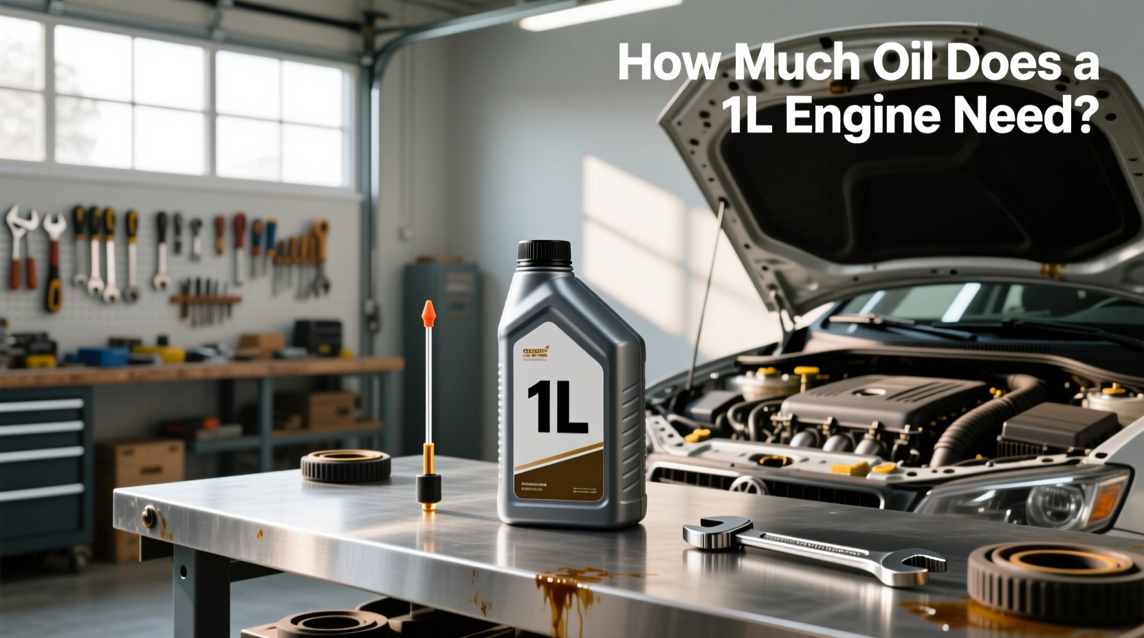 1l engine oil capacity packaging guide