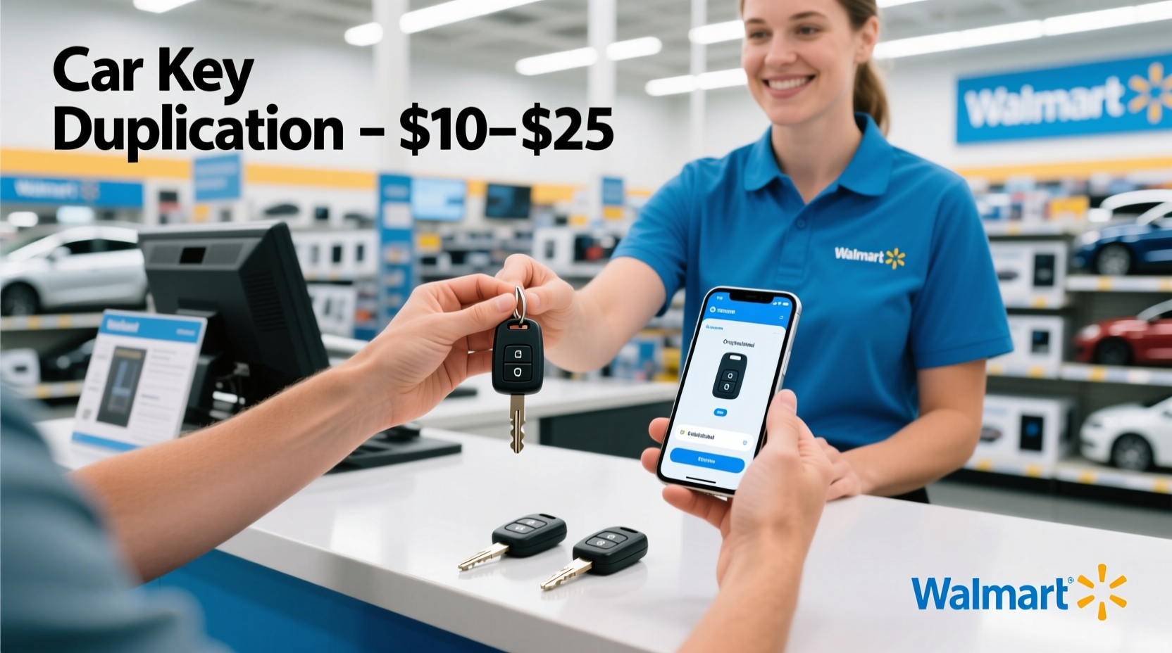 does walmart duplicate car keys
