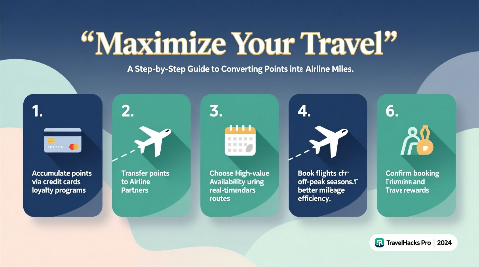 maximize your travel a step by step guide to converting points into airline miles for booking tickets