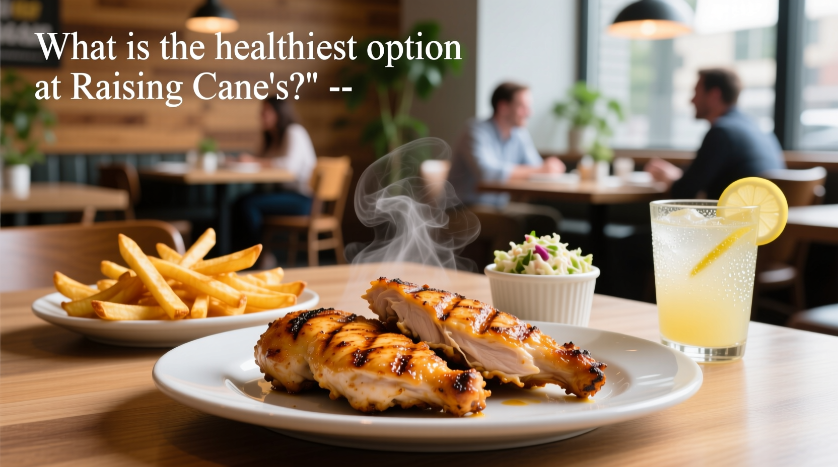 What Is the Healthiest Option at Raising Cane's? A Guide