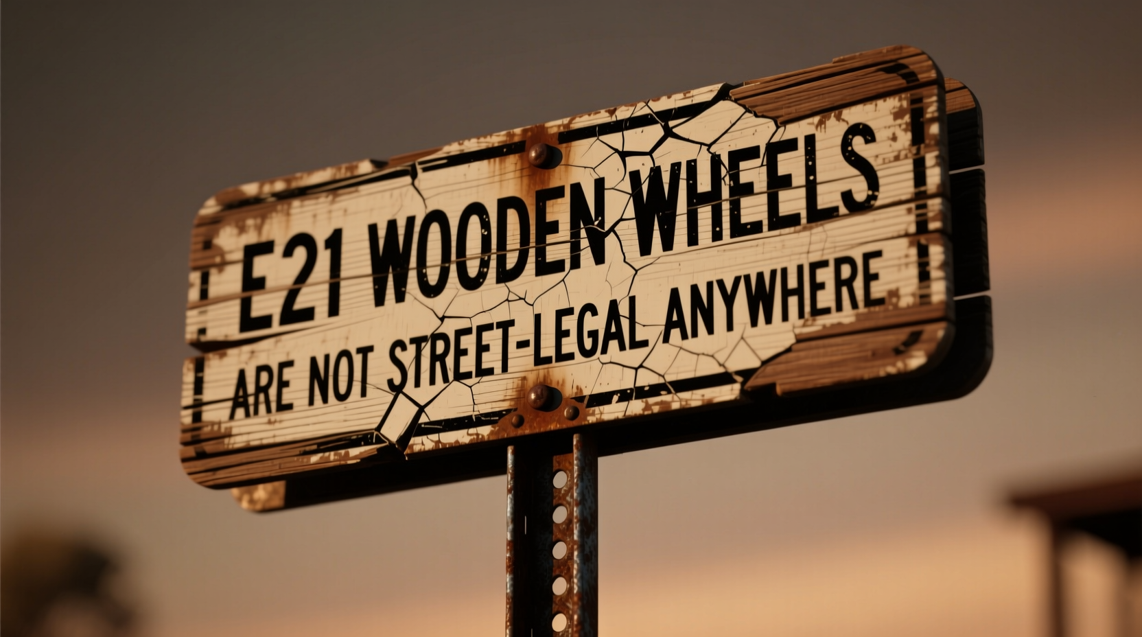 e21 wooden wheel legality