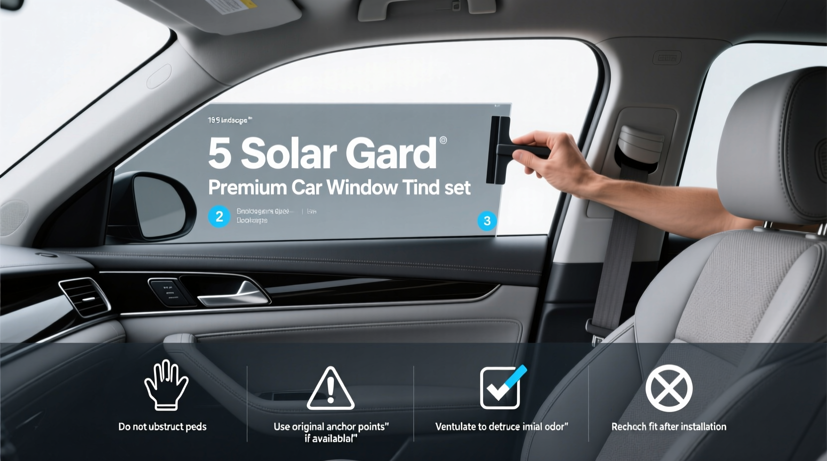 5 Solar Gard Smoke Premium Car Window Tint Buying Guide