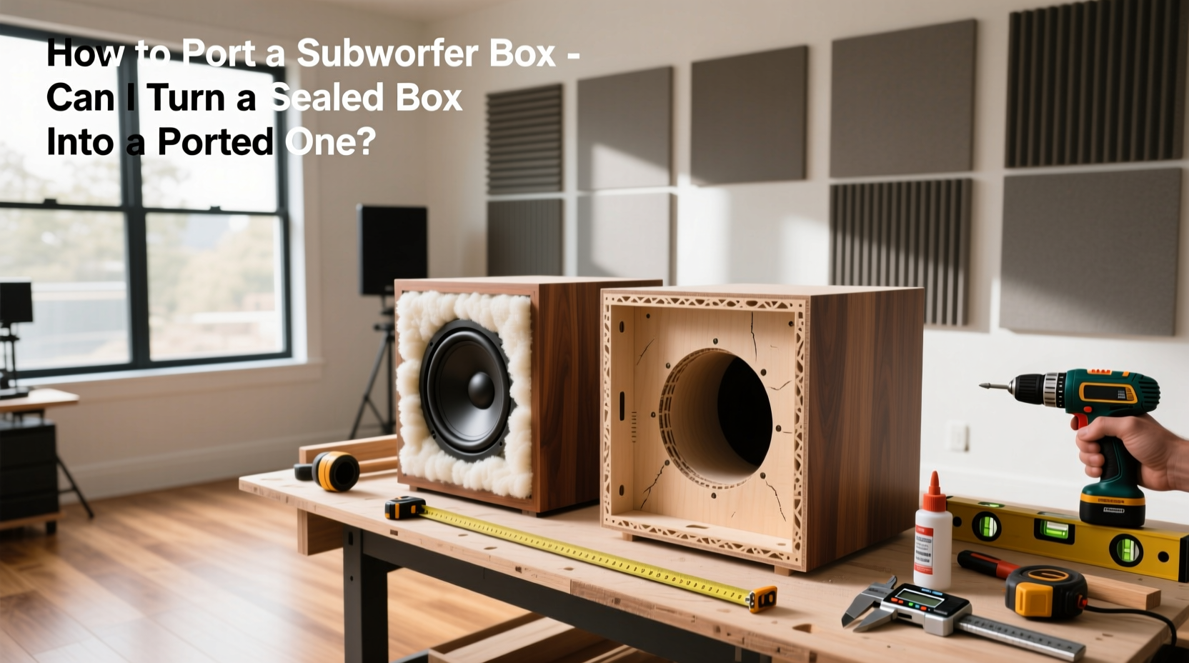How to Port a Subwoofer Box – A Practical Guide