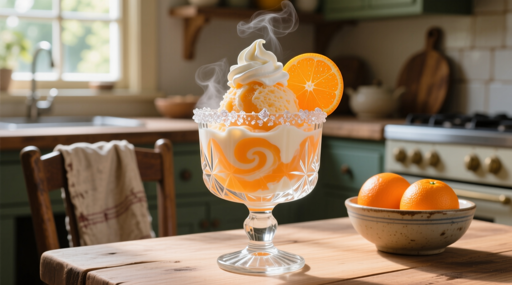 orange buttermilk sherbet recipe