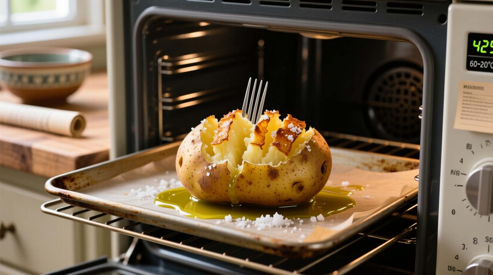 Perfect Oven Temp to Bake a Potato: 400°F Guide