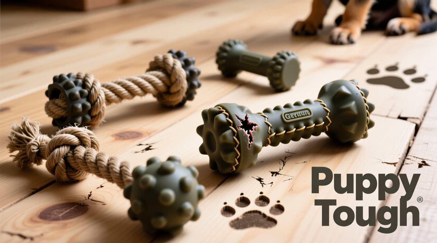 affordable and durable chew toys for german shepherd puppies to last long