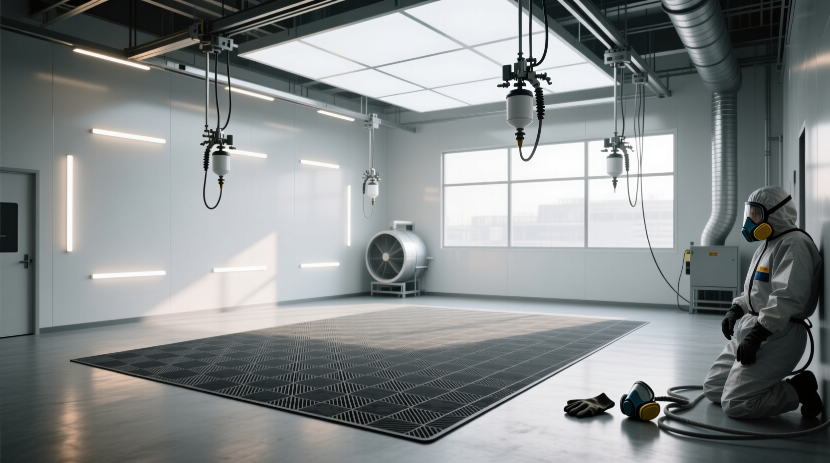 How to Choose Paint Spray Booth Floor Mat: Buying Guide