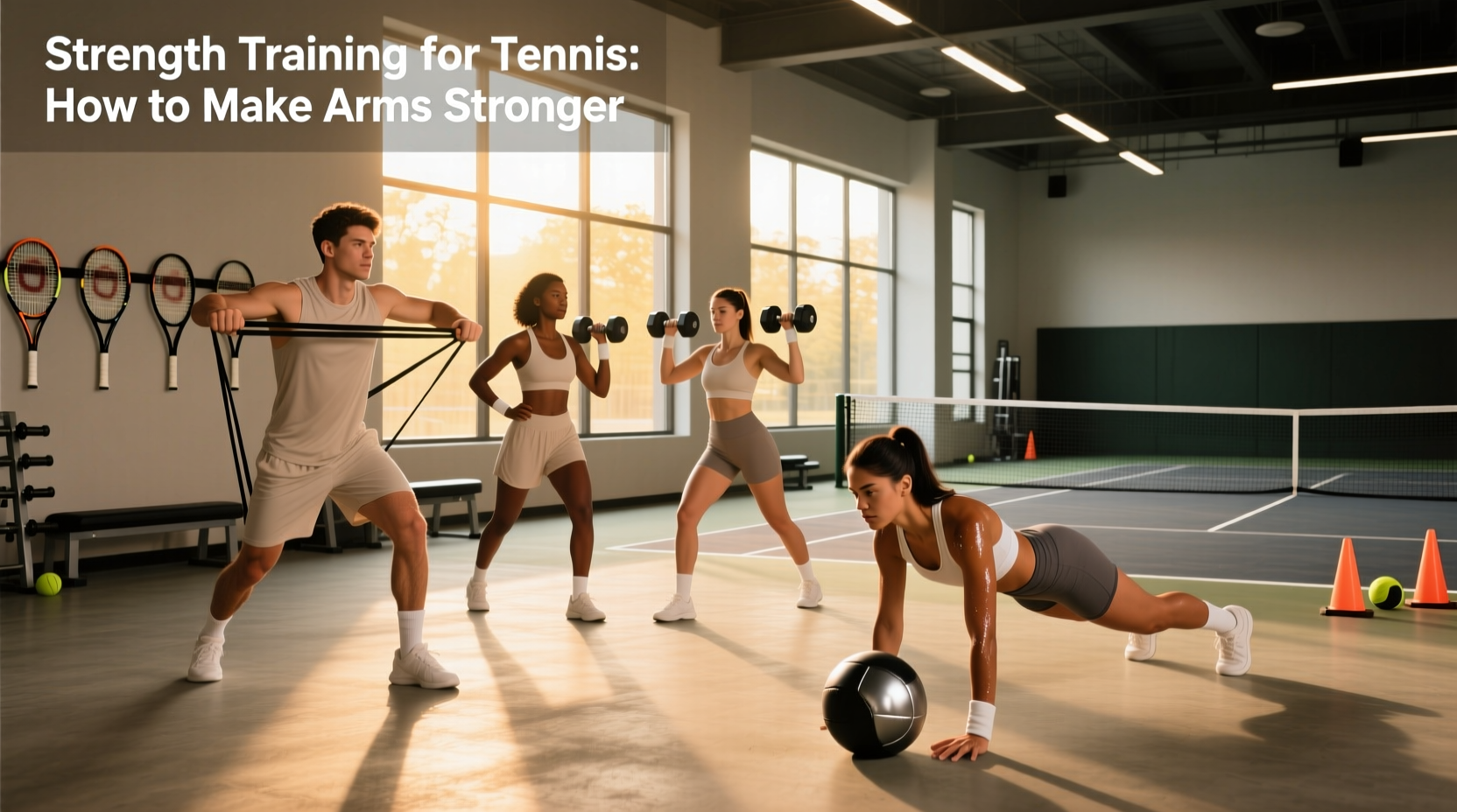 arm strength for tennis players