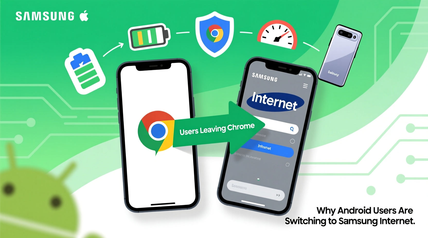 samsung internet vs chrome why are so many android users ditching chrome