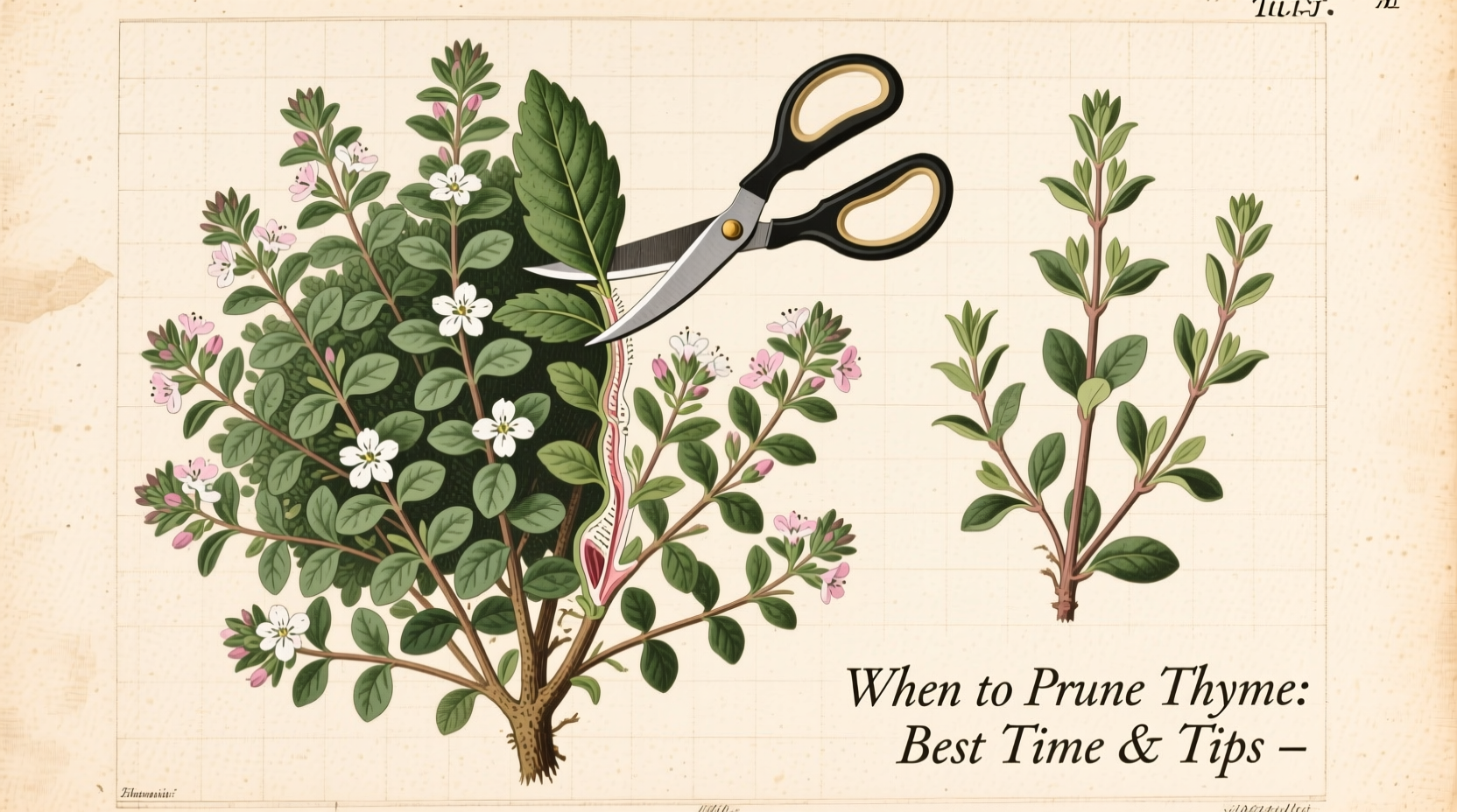 When to Prune Thyme: Best Time & Tips