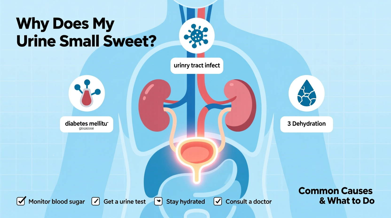 Why Does My Urine Smell Sweet Common Causes What To Do