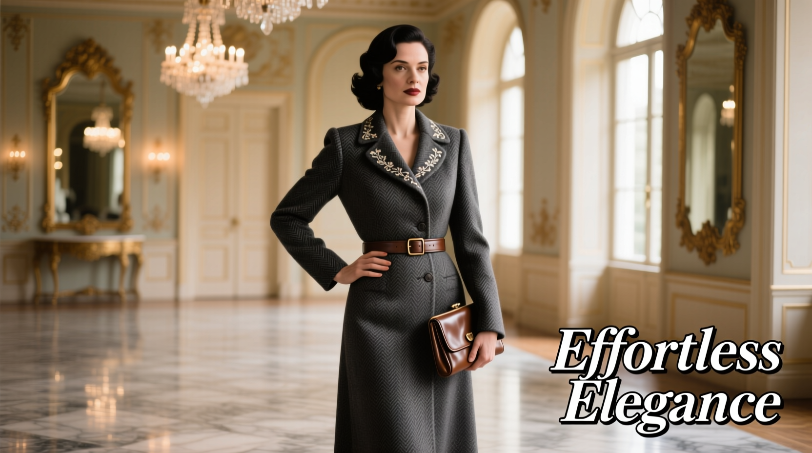 effortless elegance styling your tweed coat for formal events with confidence