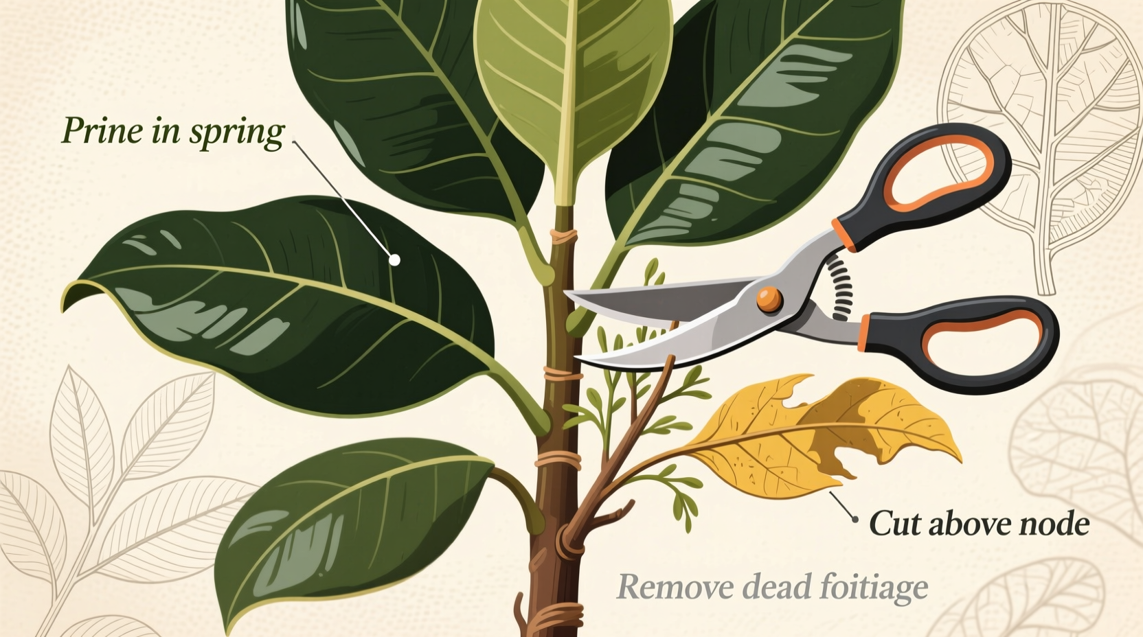 How to Prune a Rubber Plant: Expert Tips for Healthy Growth