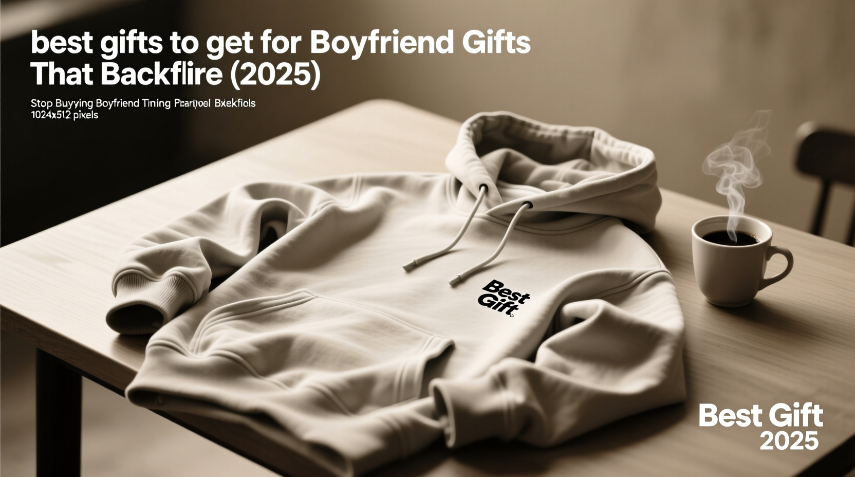 Failed gift example oversized hoodie before relationship clarity unlike established couple presents