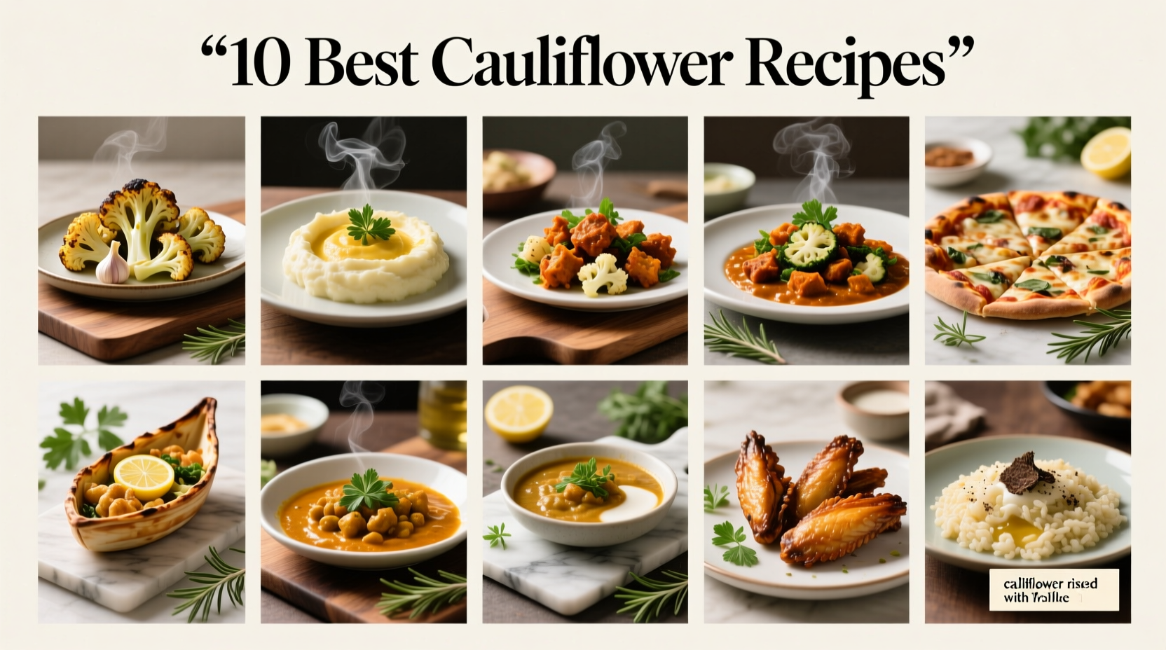 10 Best Cauliflower Recipes: Science-Backed Flavor Transformations