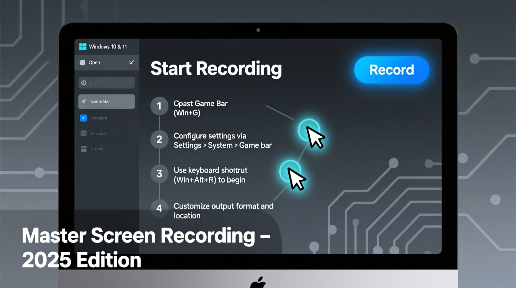 Master Screen Recording on Windows 10 & 11 in 2025: Easy Steps!