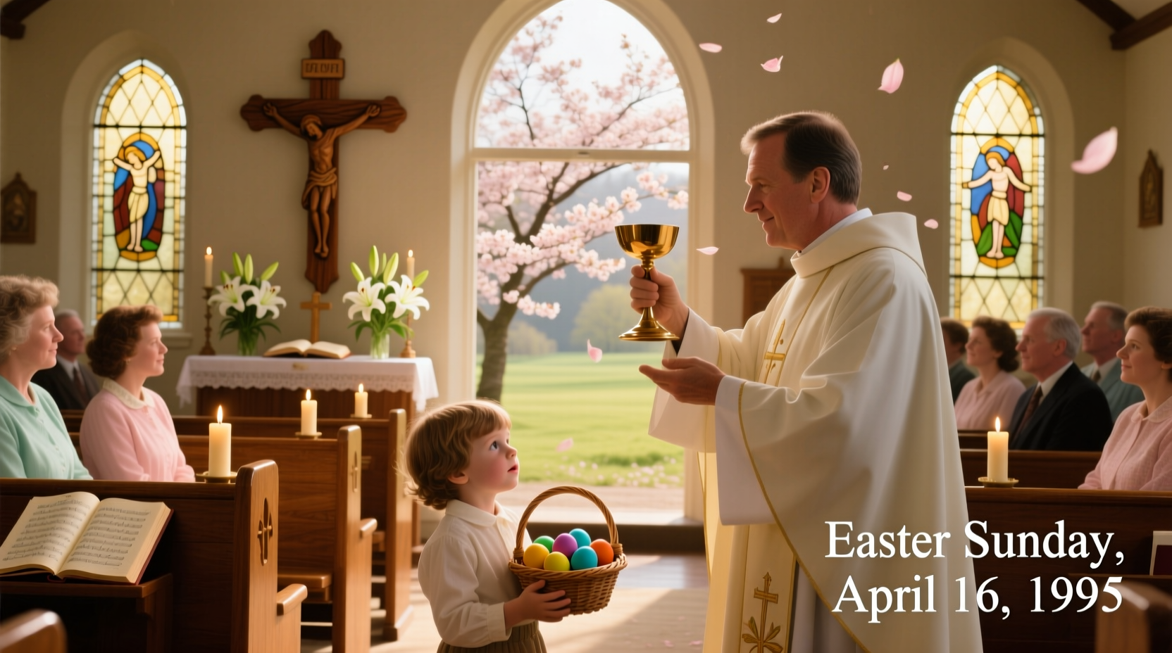 what day was easter on in 1995