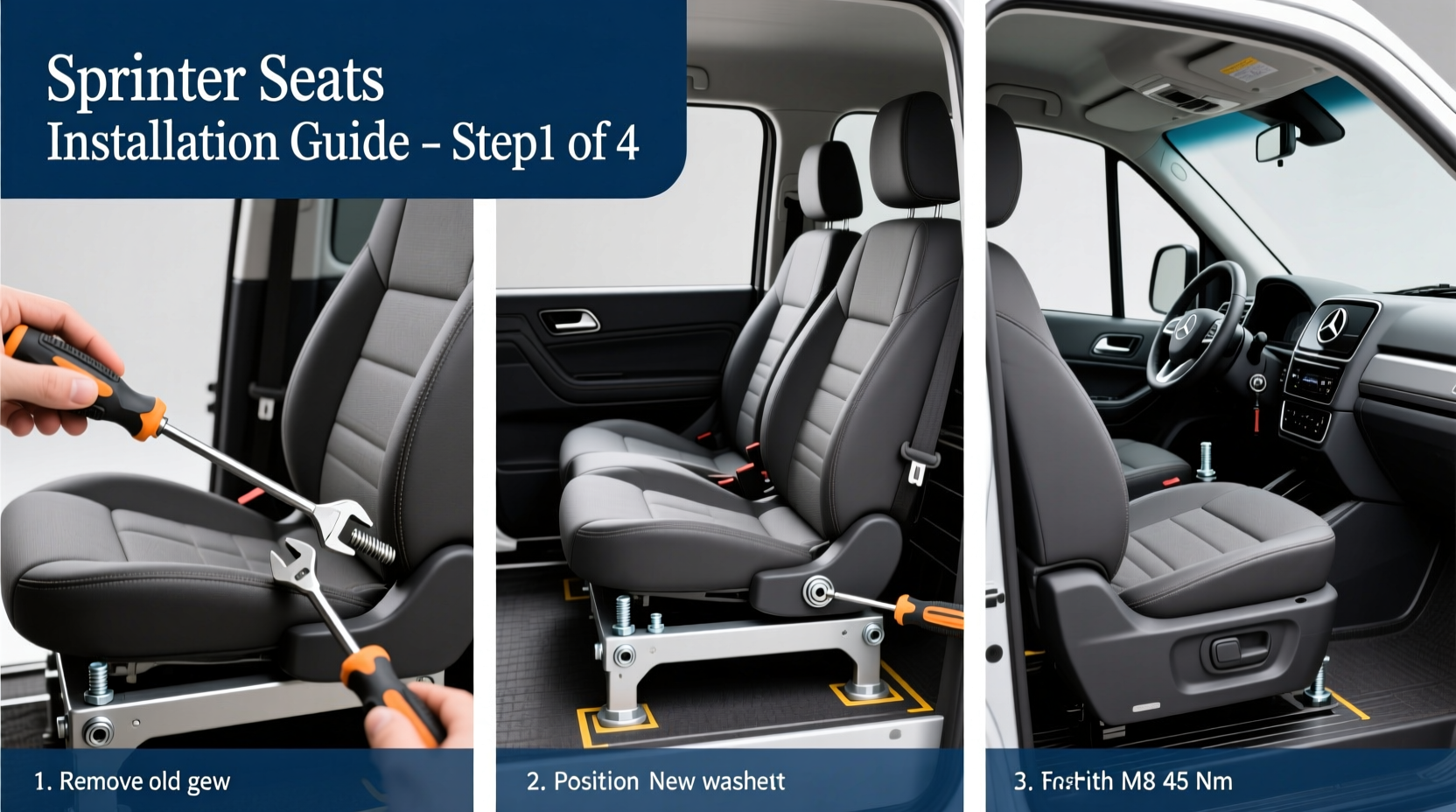 sprinter seats installation guide