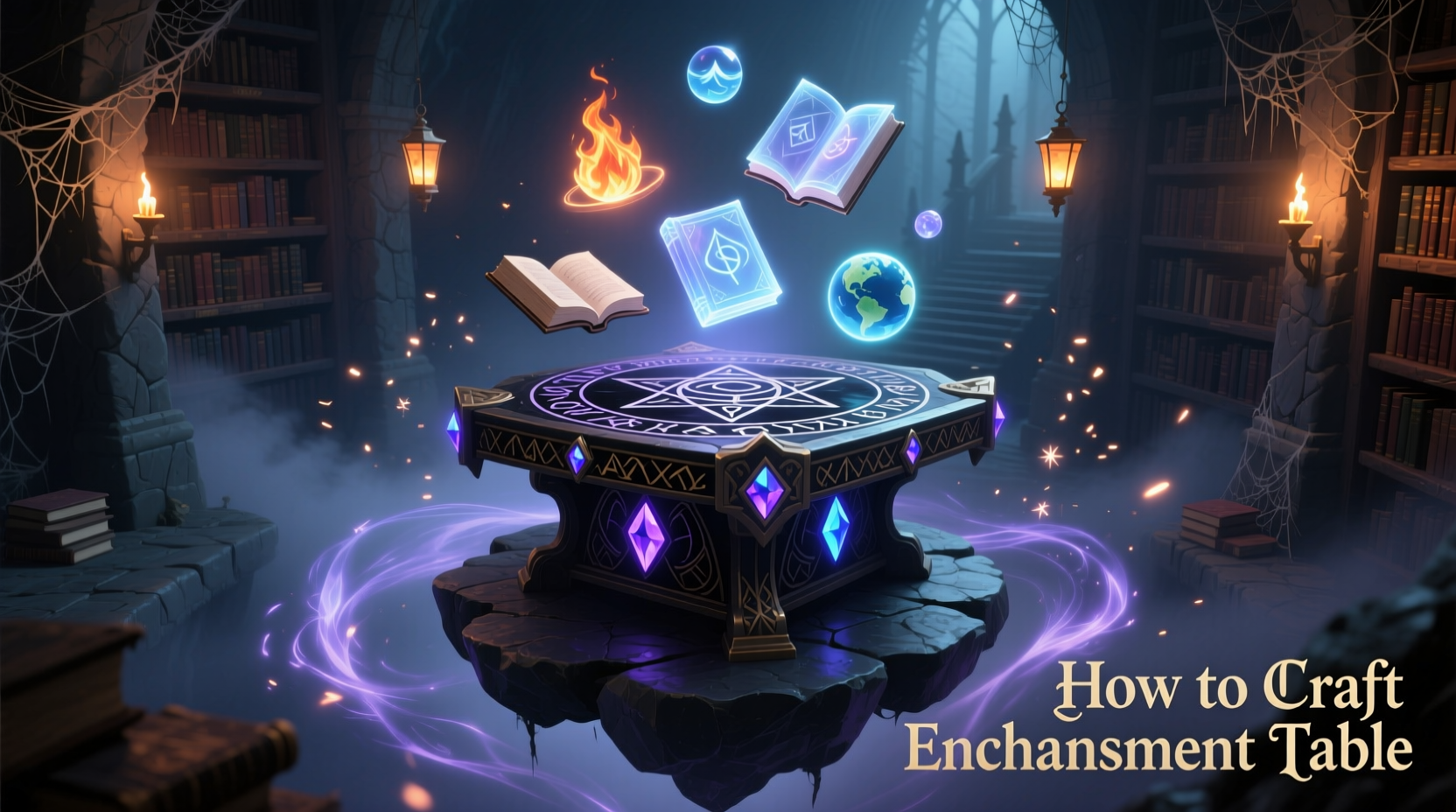 how to craft enchantment table