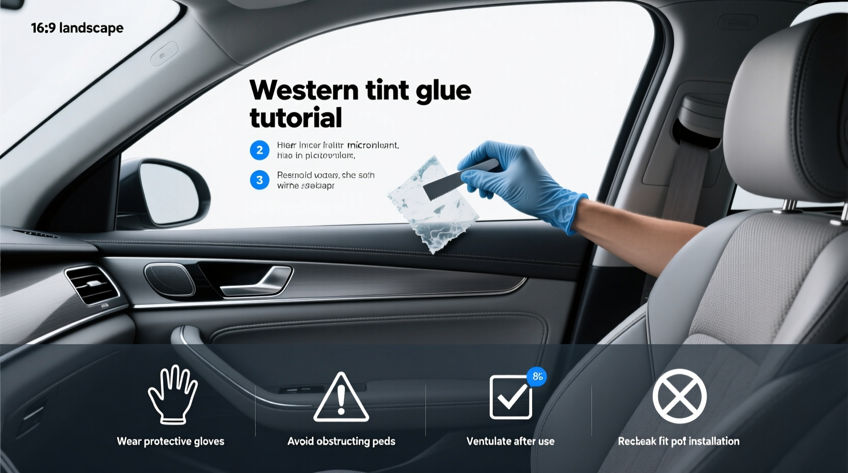 How to Choose How Do You Remove Tint Glue from a Car Window