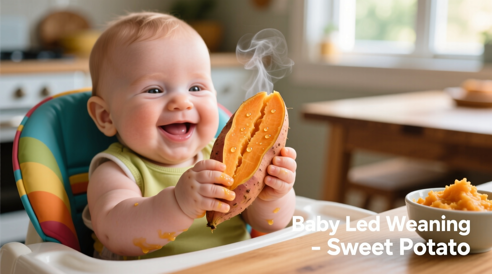 Baby Led Weaning Sweet Potato: Safe Preparation Guide