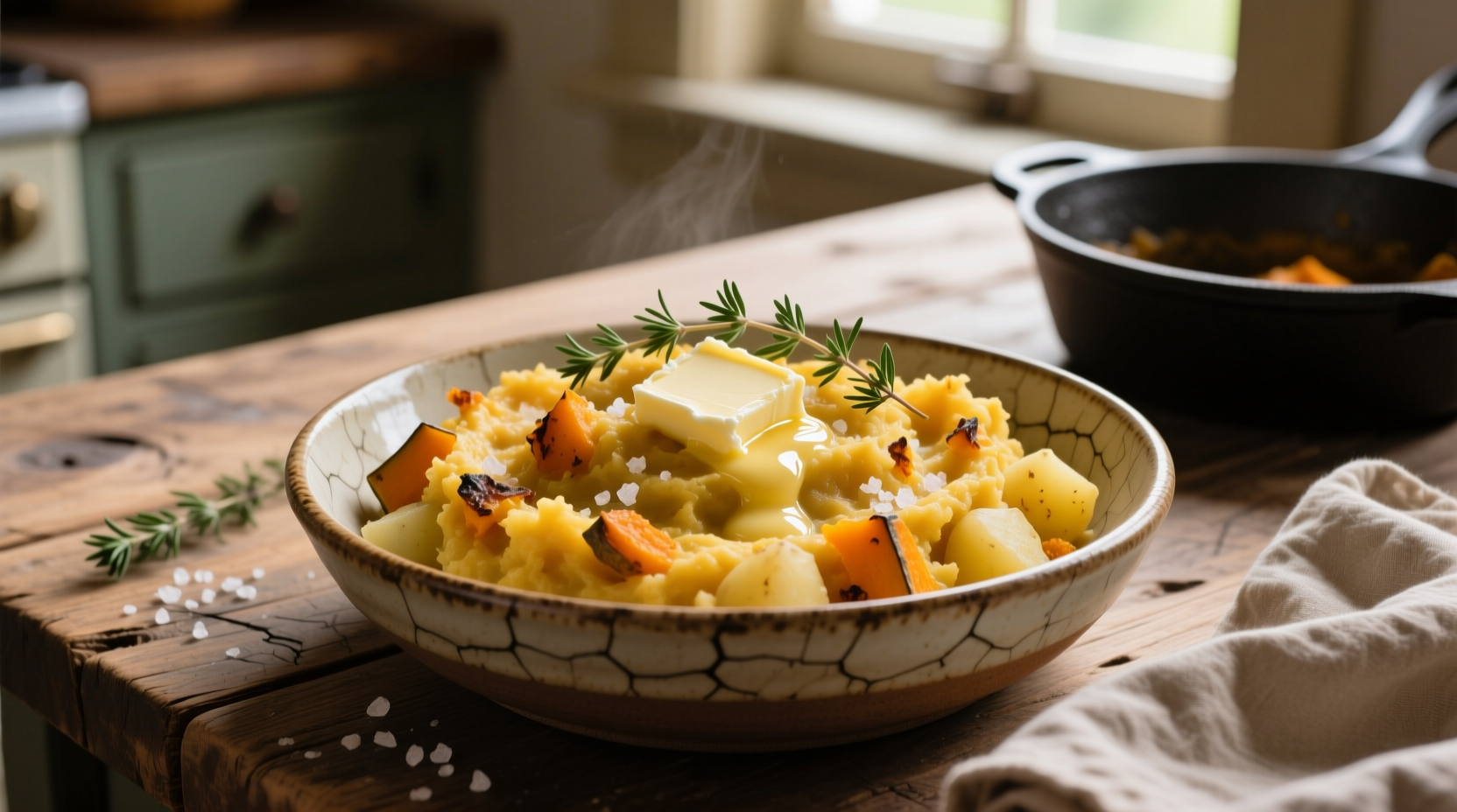 squash and potato mash