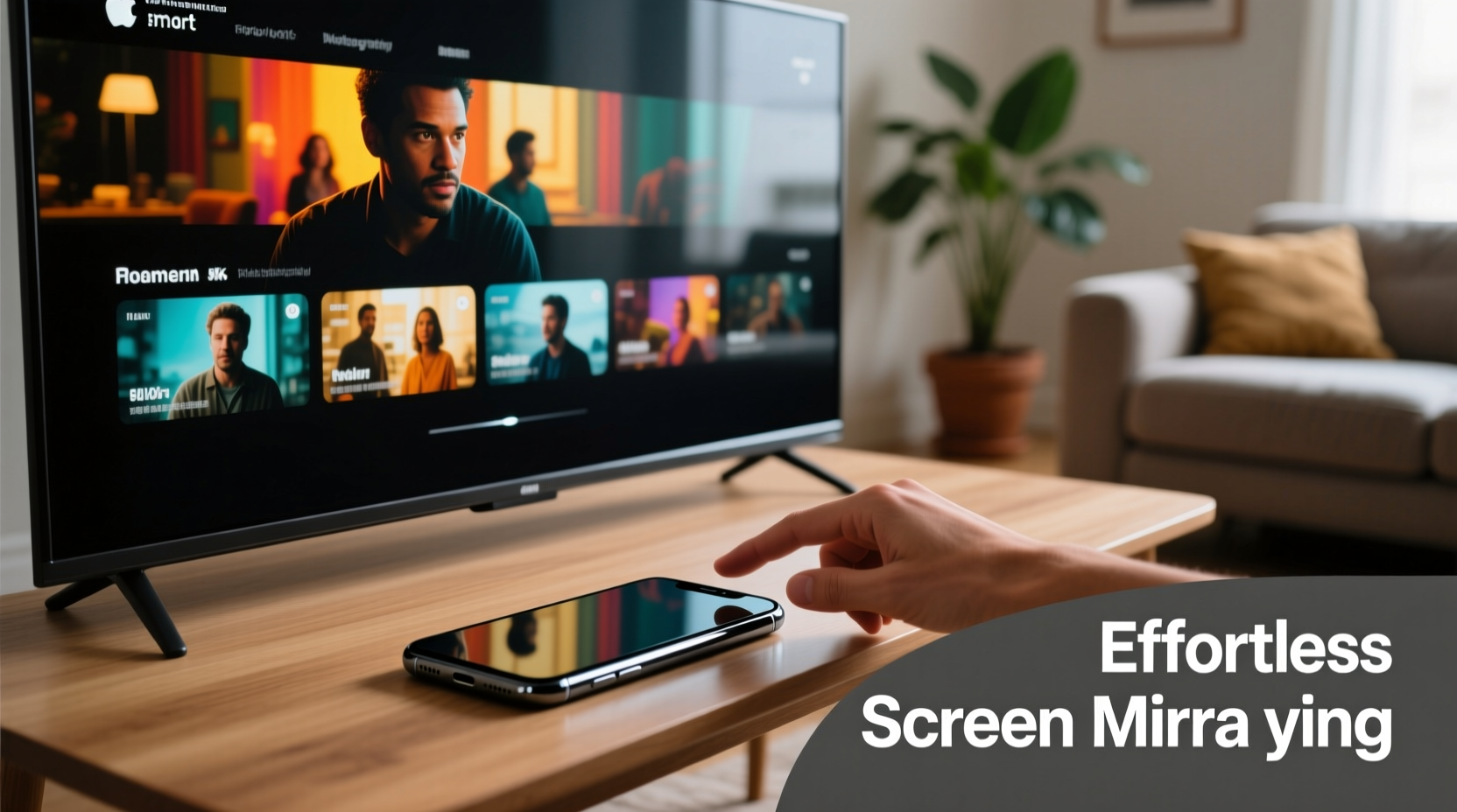 effortless ways to mirror your phone screen on a smart tv for ultimate viewing