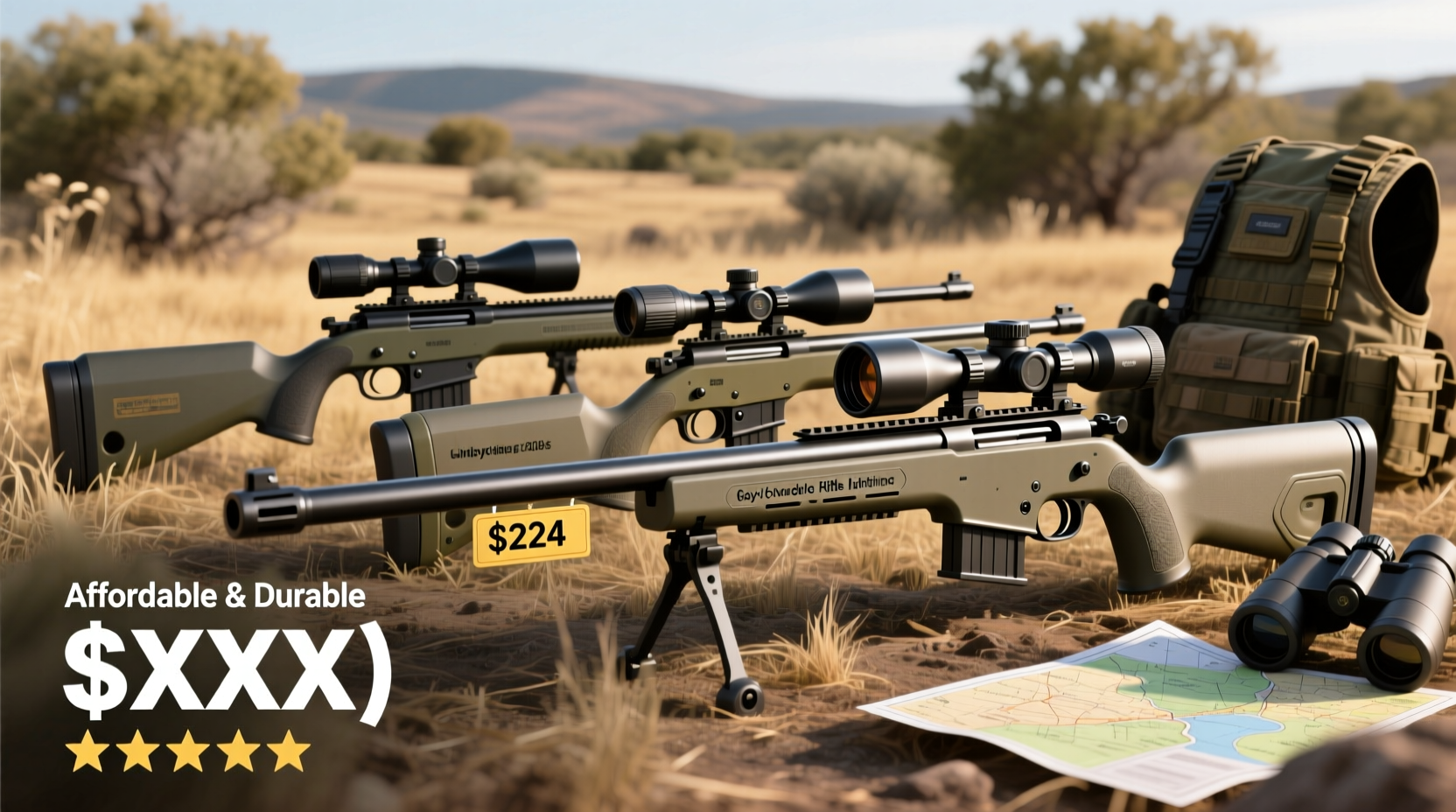 affordable options and durable picks for the best coyote rifle in 2024