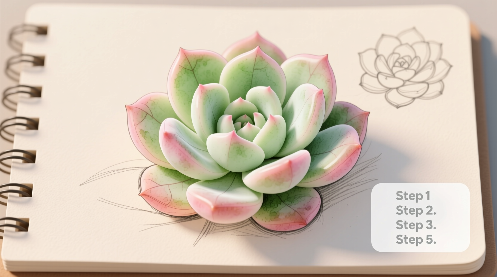 How to Draw a Succulent: Easy Step-by-Step Guide