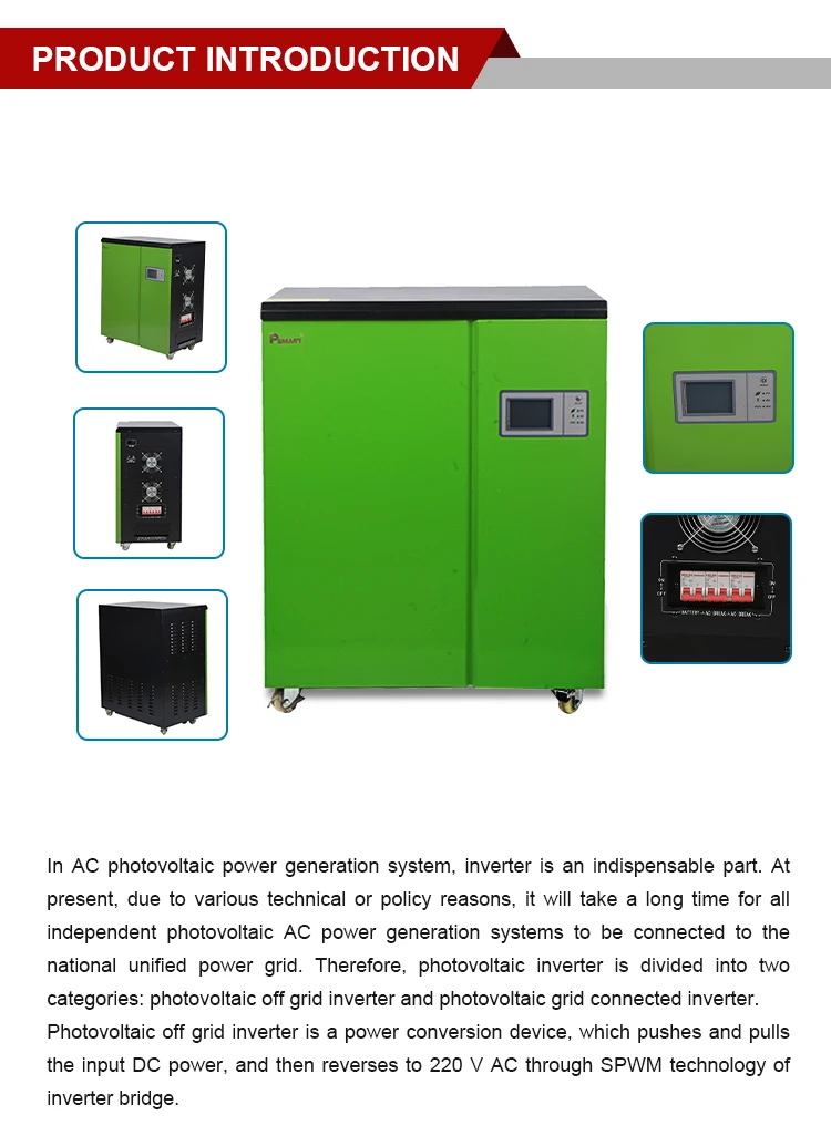 8KW 10KW 12KW Single-phase IGBT Green Power Frequency Solar Inverter with Display - Solar Inverter - 6
