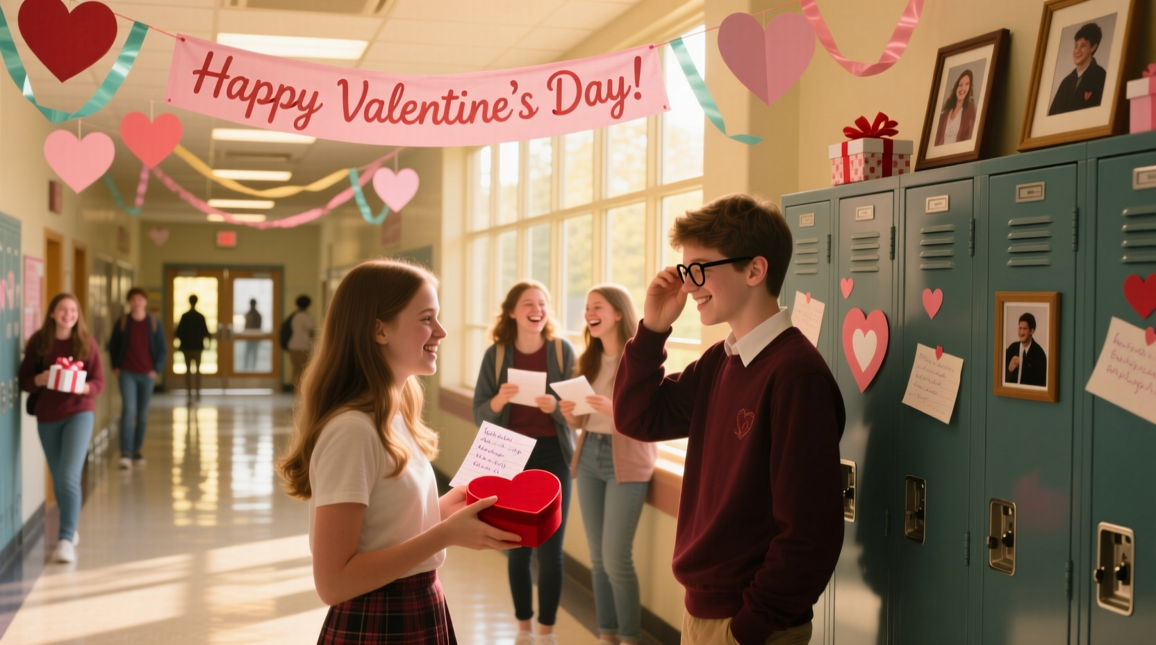 what to do on valentines day in high school