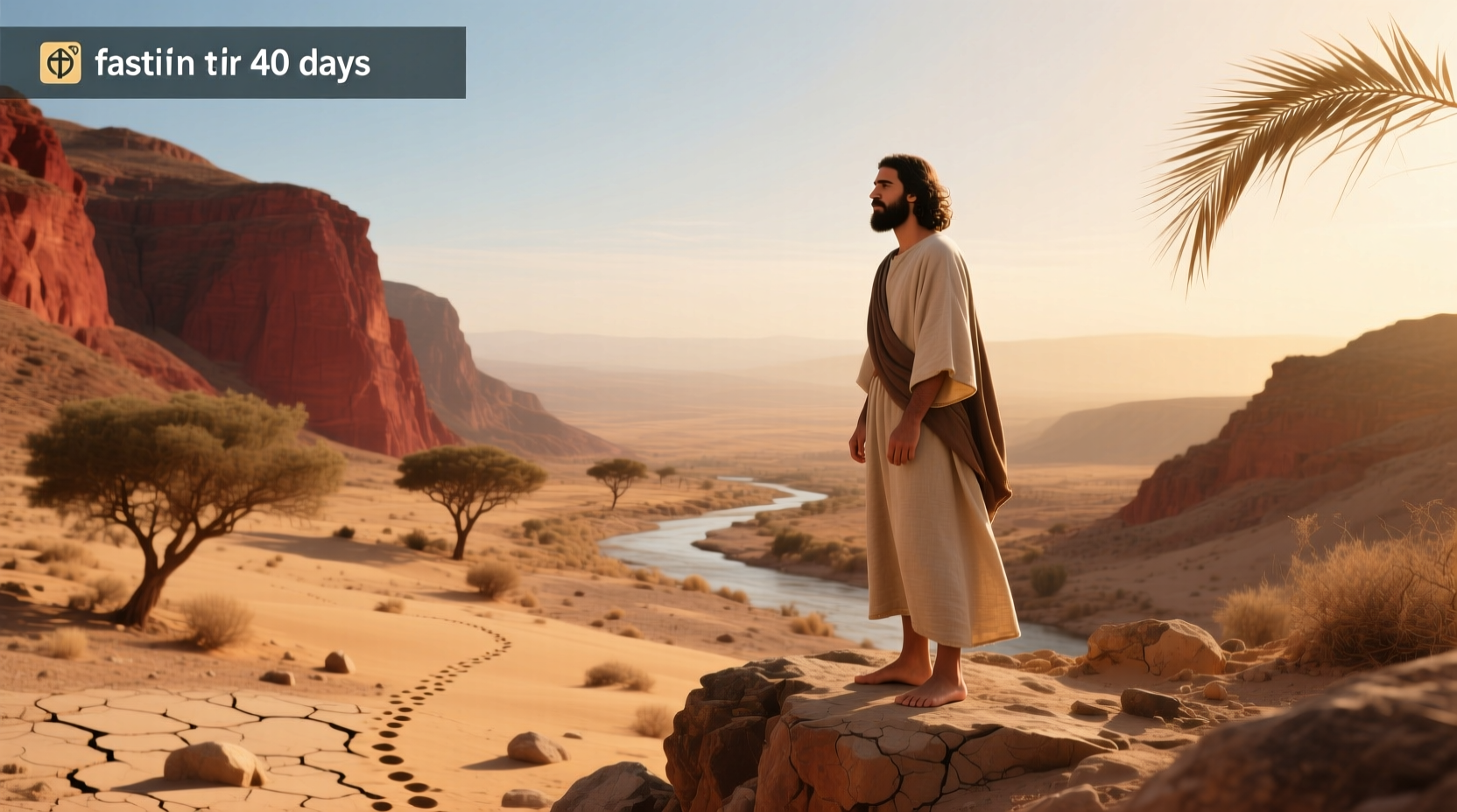 how jesus fasted for 40 days