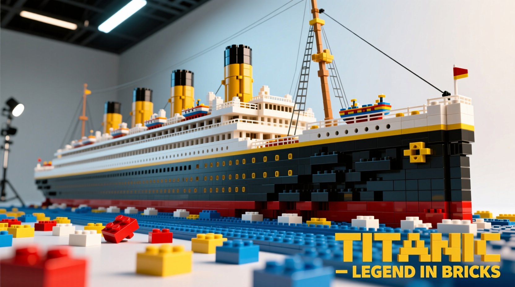 titanic model are lego style bricks or 3d printing the coolest way to build it