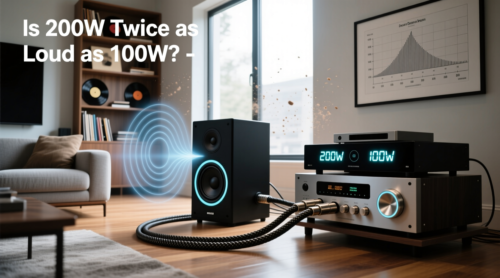 How to Choose Subwoofer to Amp, Is 200W Twice as Loud as 100W?