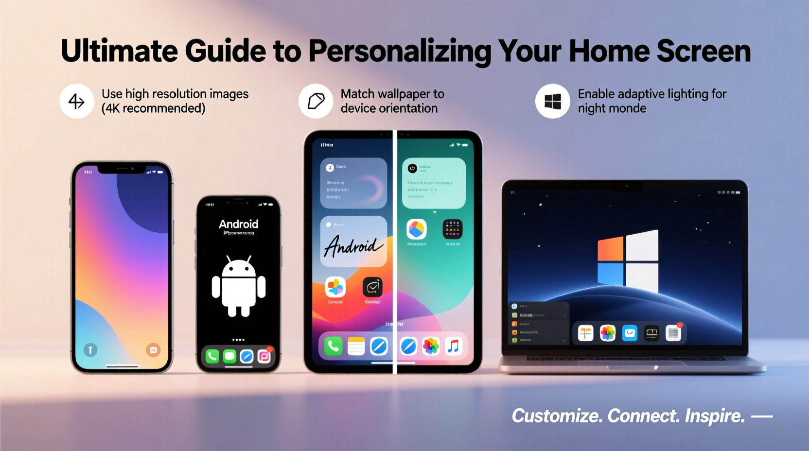 ultimate guide to personalizing your home screen picture across all devices