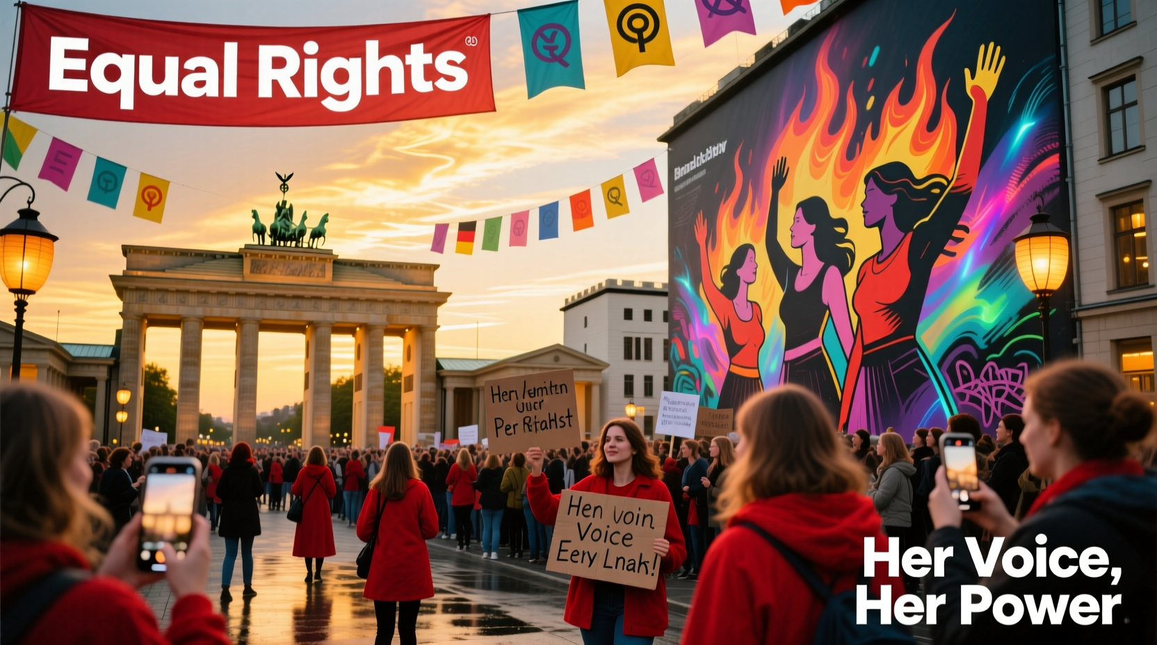 international womens day berlin