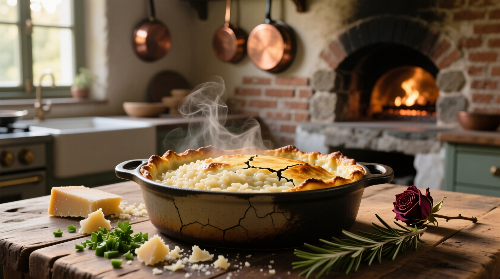 oven baked risotto