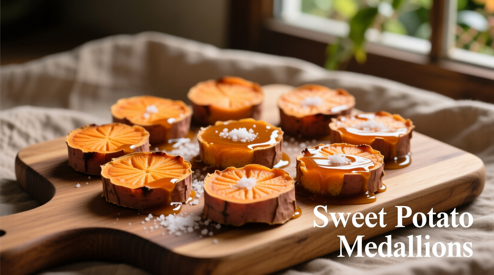 sweet potato medallions